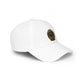 Low Profile Baseball Cap — Vintage Ship Wheel Clock Design
