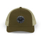 Trucker Cap — Distressed Round Patch 'Don't Ask Me' Vintage Logo
