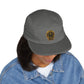 Embroidered Compass Badge 5-Panel Cap — Khaki Outdoor Adventure Hat
