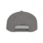 Snapback Hat — Gold Seal Clock Logo Flat Bill Cap