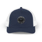 Trucker Cap — Distressed Round Patch 'Don't Ask Me' Vintage Logo
