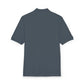 Embroidered Compass Logo Polo — Casual Nautical Work Shirt