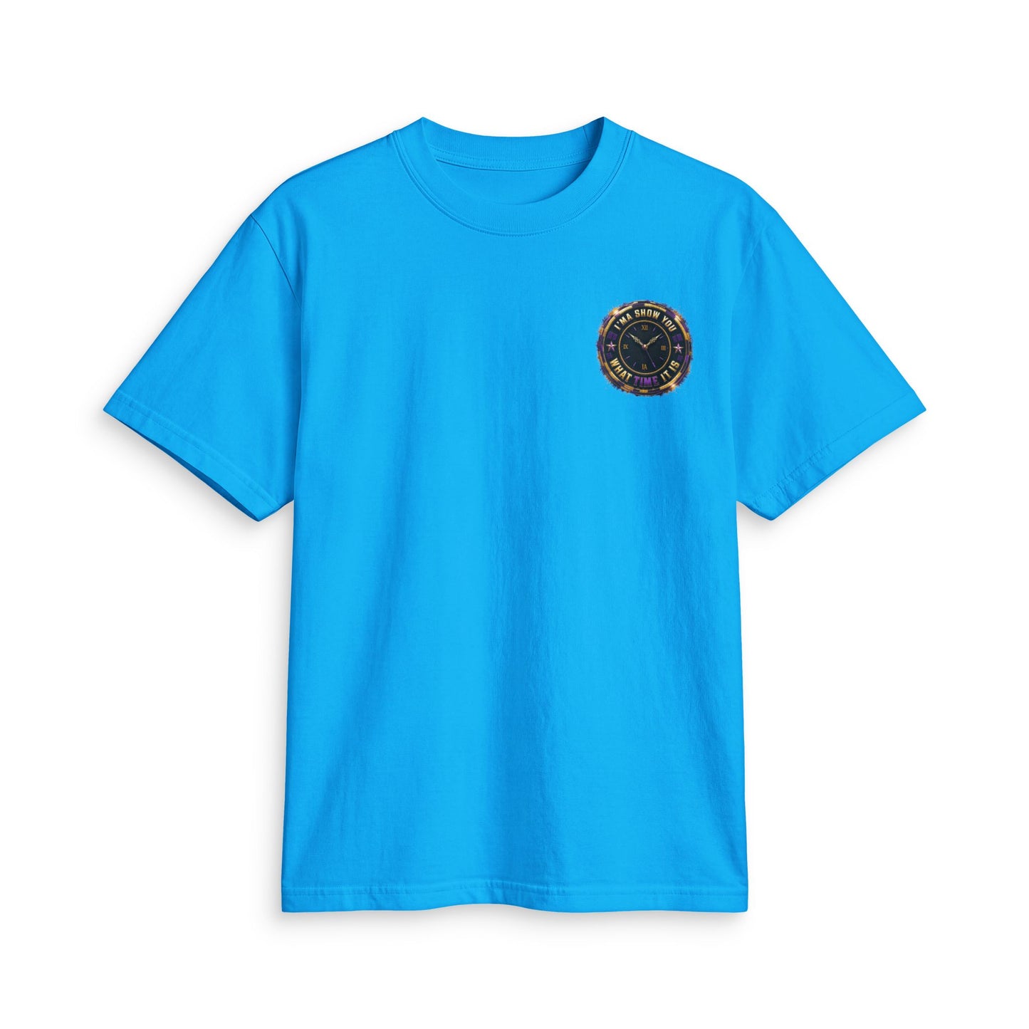 Graphic T-Shirt — 'I'll Show You What Time It Is' Vintage Clock Tee