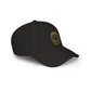 Low Profile Baseball Cap — Vintage Ship Wheel Clock Design