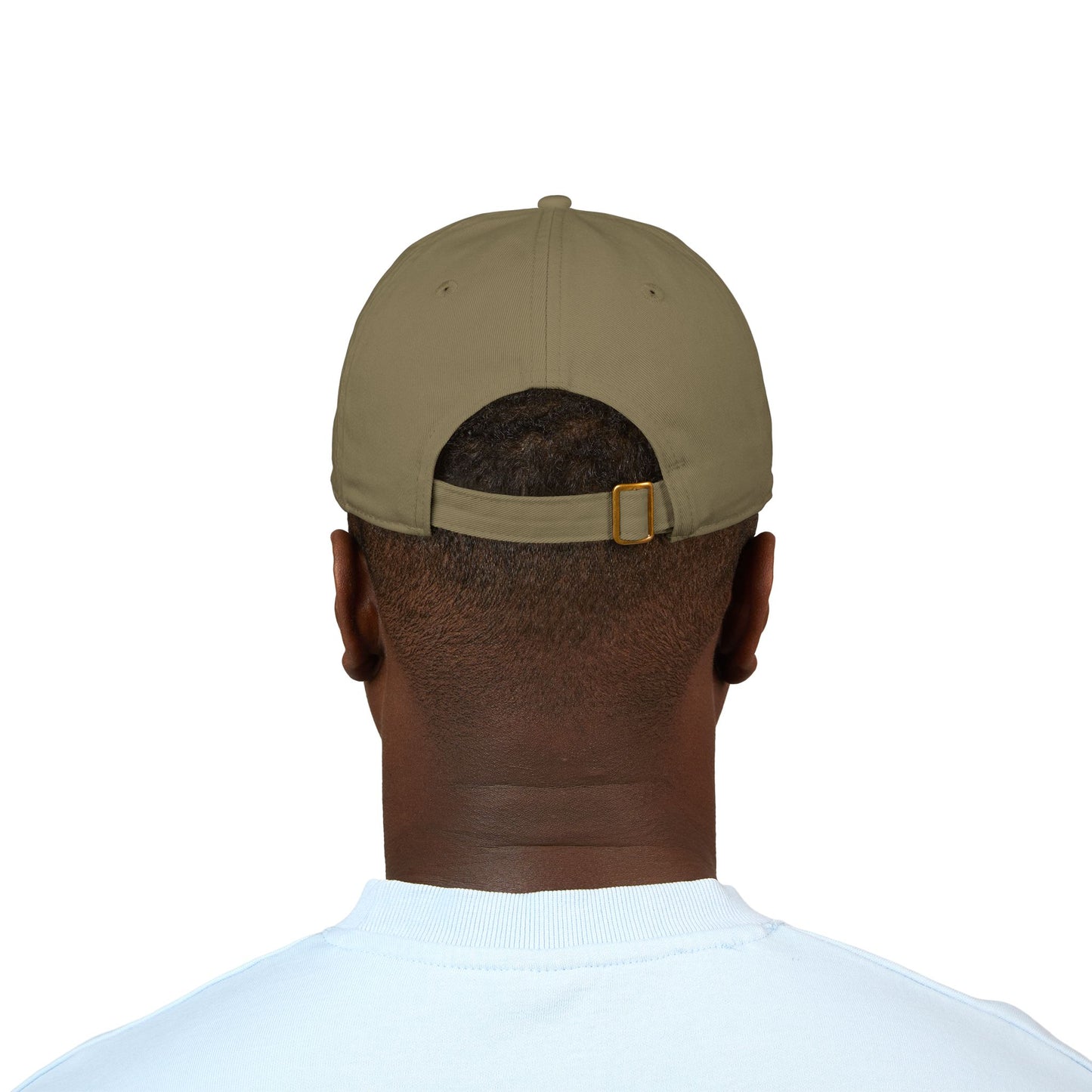 Embroidered Sunflower Badge Organic Baseball Cap