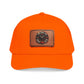 Vintage Compass Leather Patch Baseball Cap