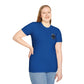 Vintage Compass Badge T-Shirt — "Take Your Time" Minimal Travel Tee