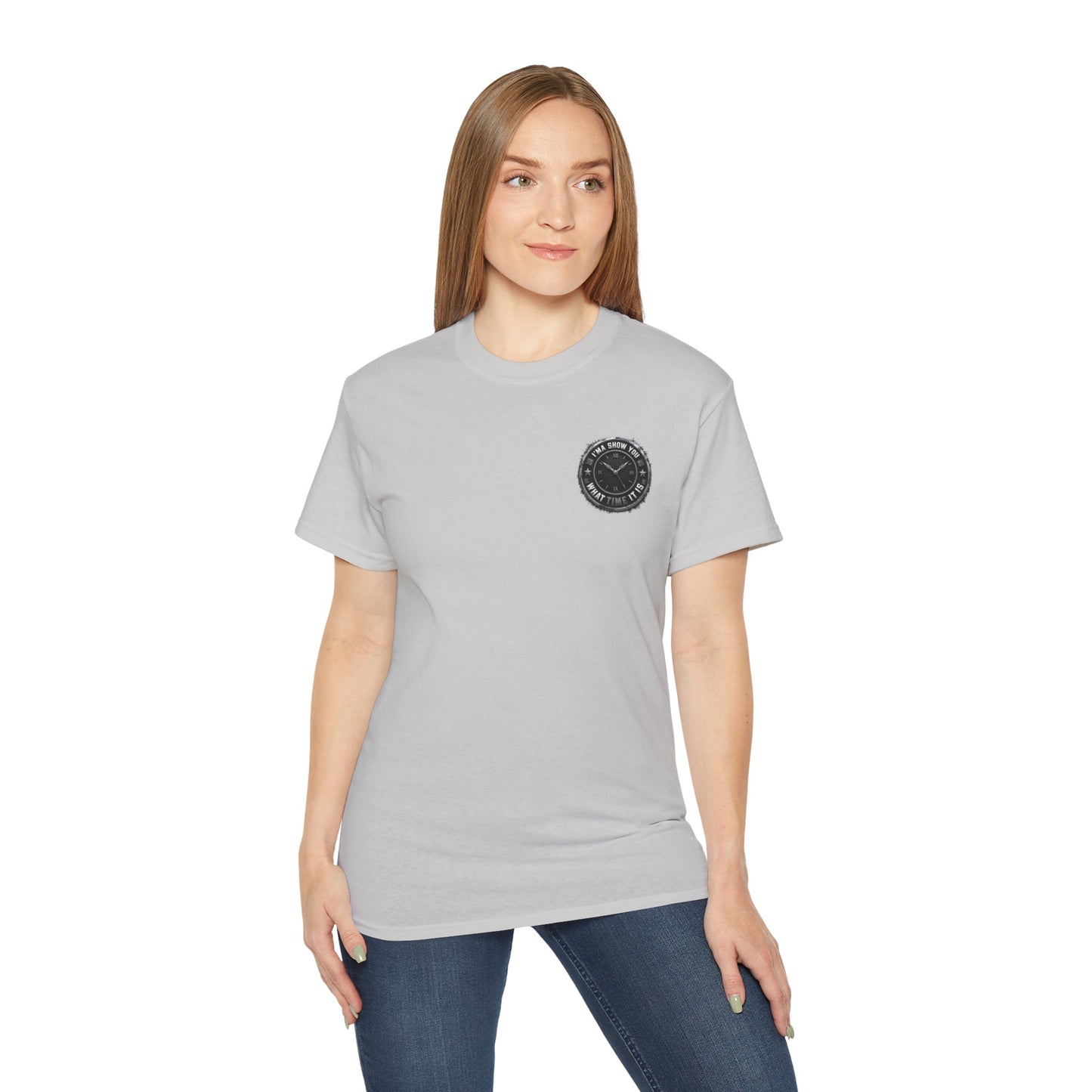 Surf Club Pocket Tee — Retro Wave Logo Cotton T-Shirt