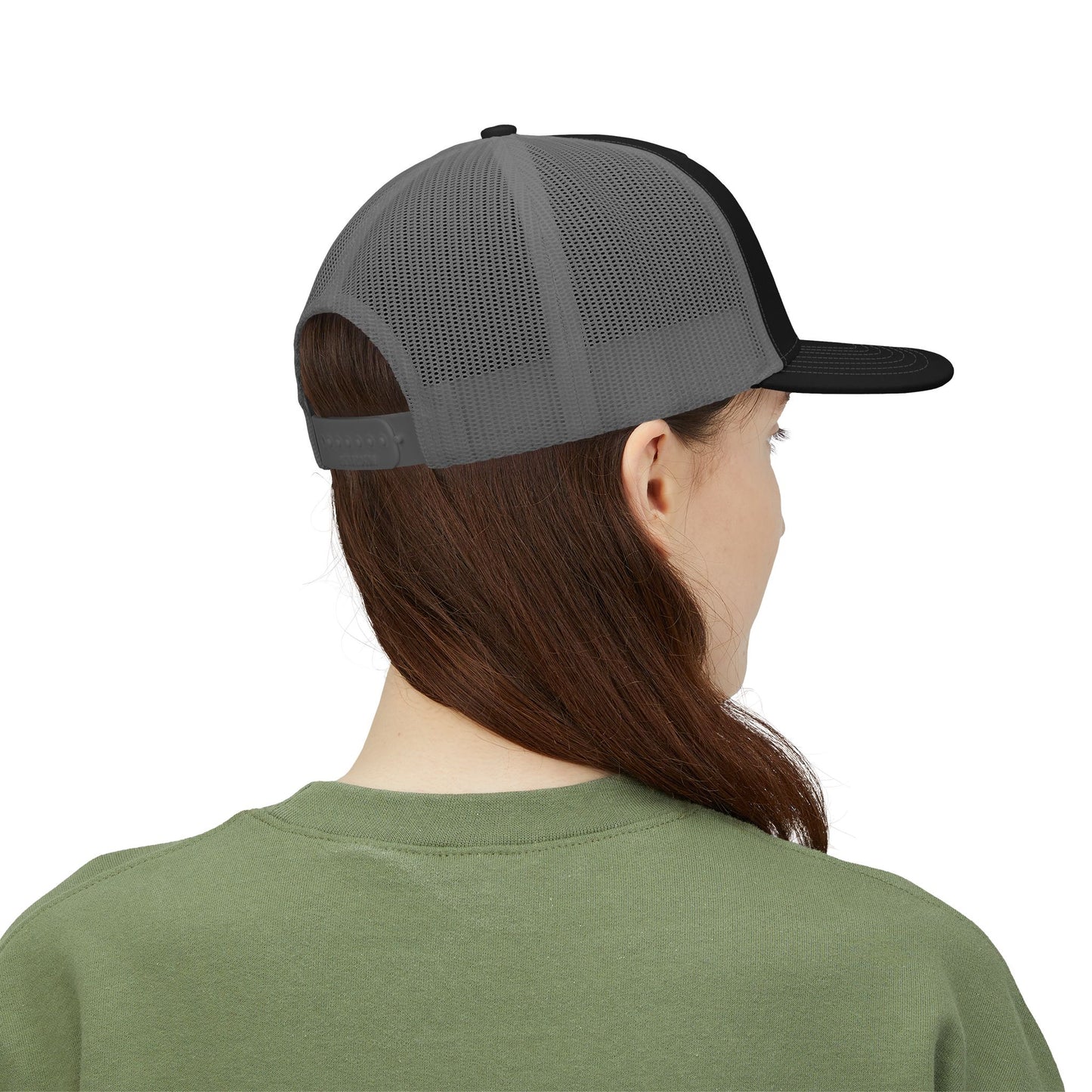 Vintage Dive Watch Patch Snapback Trucker Cap