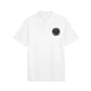 Embroidered Crest Polo Shirt — Classic White Pique