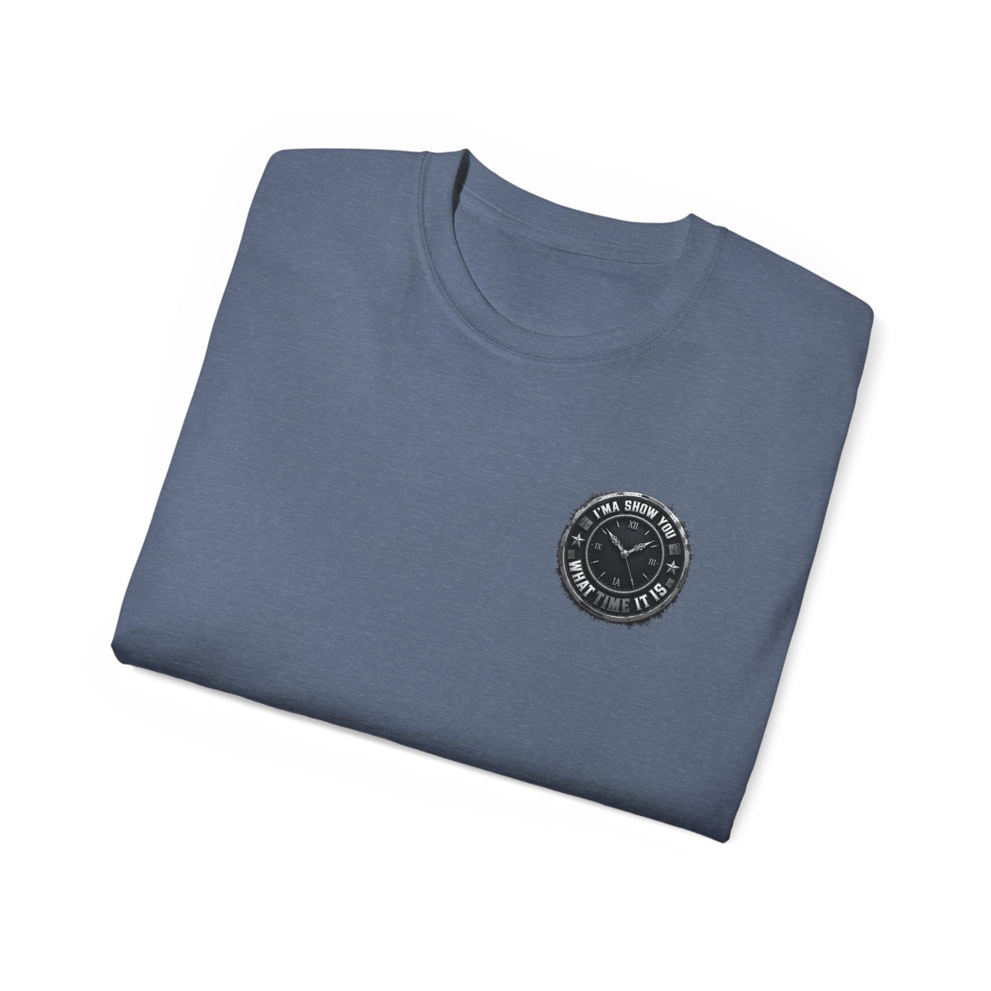 Surf Club Pocket Tee — Retro Wave Logo Cotton T-Shirt