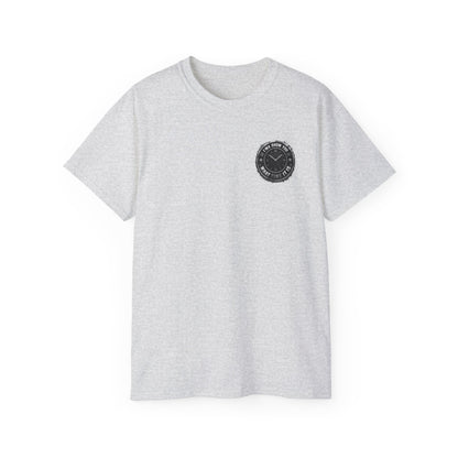 Surf Club Pocket Tee — Retro Wave Logo Cotton T-Shirt