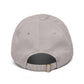 Washed Cotton Baseball Cap with Vintage Compass Patch - Adventure Travel Hat