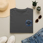 Vintage Compass Badge T-Shirt — "Take Your Time" Minimal Travel Tee