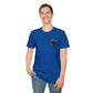 Vintage Compass Badge T-Shirt — "Take Your Time" Minimal Travel Tee