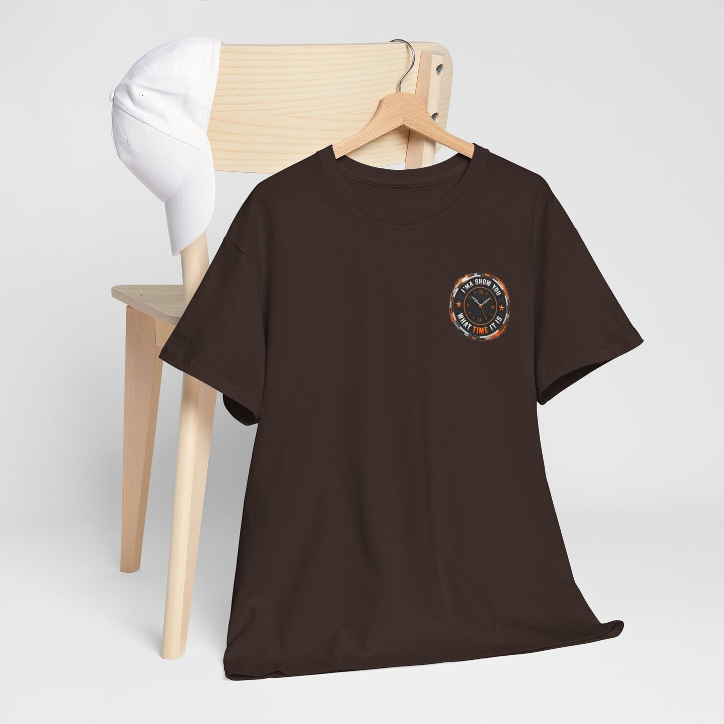 Poker Chip Logo Tee — Vintage Casino Card Night Shirt