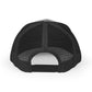 Trucker Cap — Distressed Round Patch 'Don't Ask Me' Vintage Logo