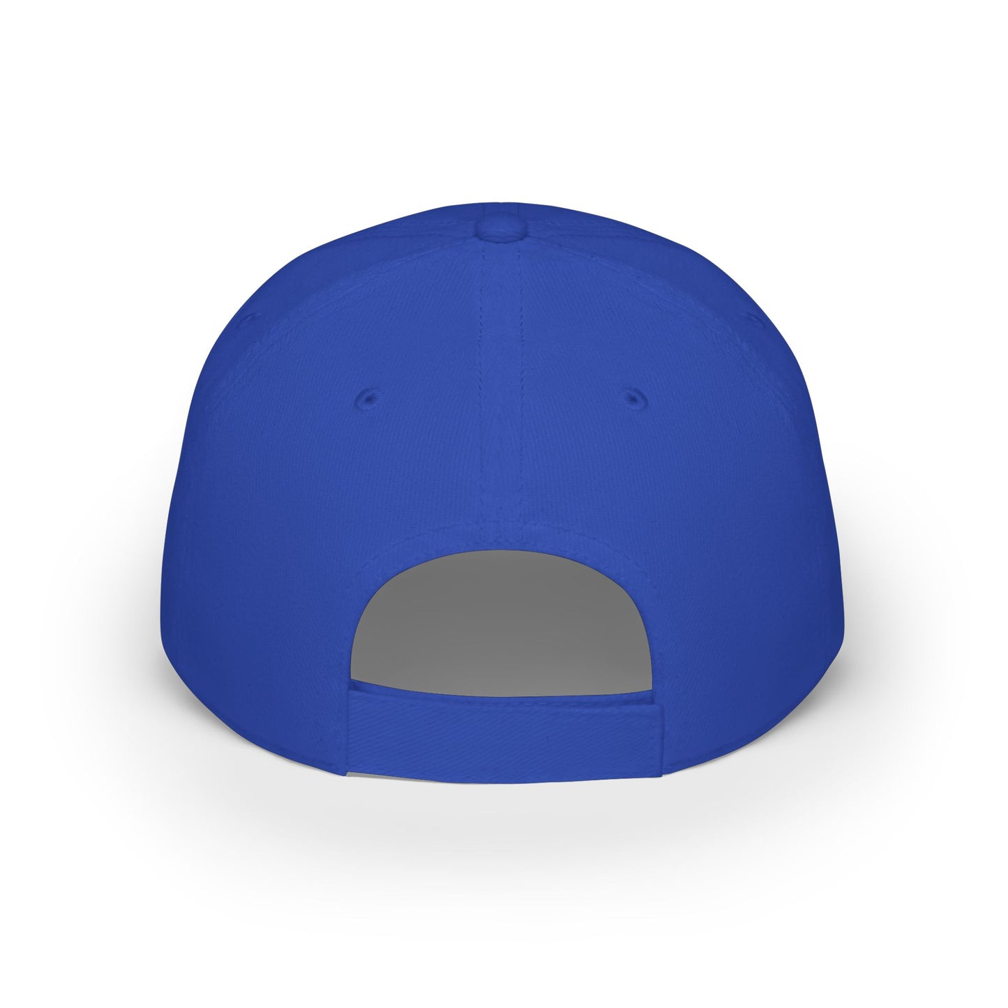 Low Profile Baseball Cap — Vintage Ship Wheel Clock Design