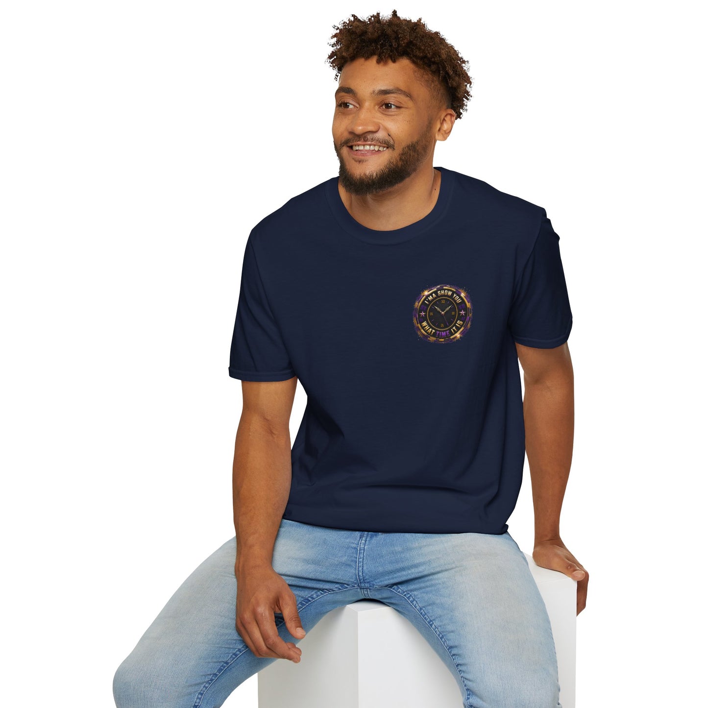 Astrology Clock Tee — "The Stars Know Time" Minimal Horoscope T-Shirt