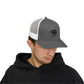 Trucker Cap — Distressed Round Patch 'Don't Ask Me' Vintage Logo