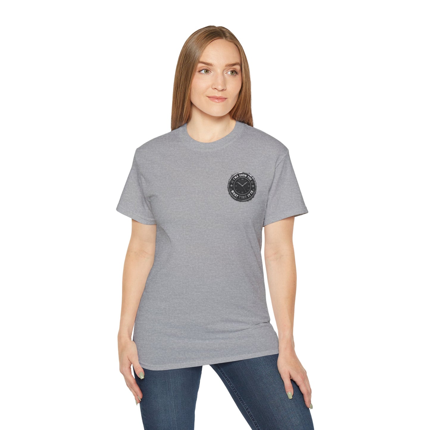 Surf Club Pocket Tee — Retro Wave Logo Cotton T-Shirt