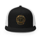 Vintage Sheriff Badge Trucker Cap — "I'ma Show You What Time It Is" Mesh Snapback