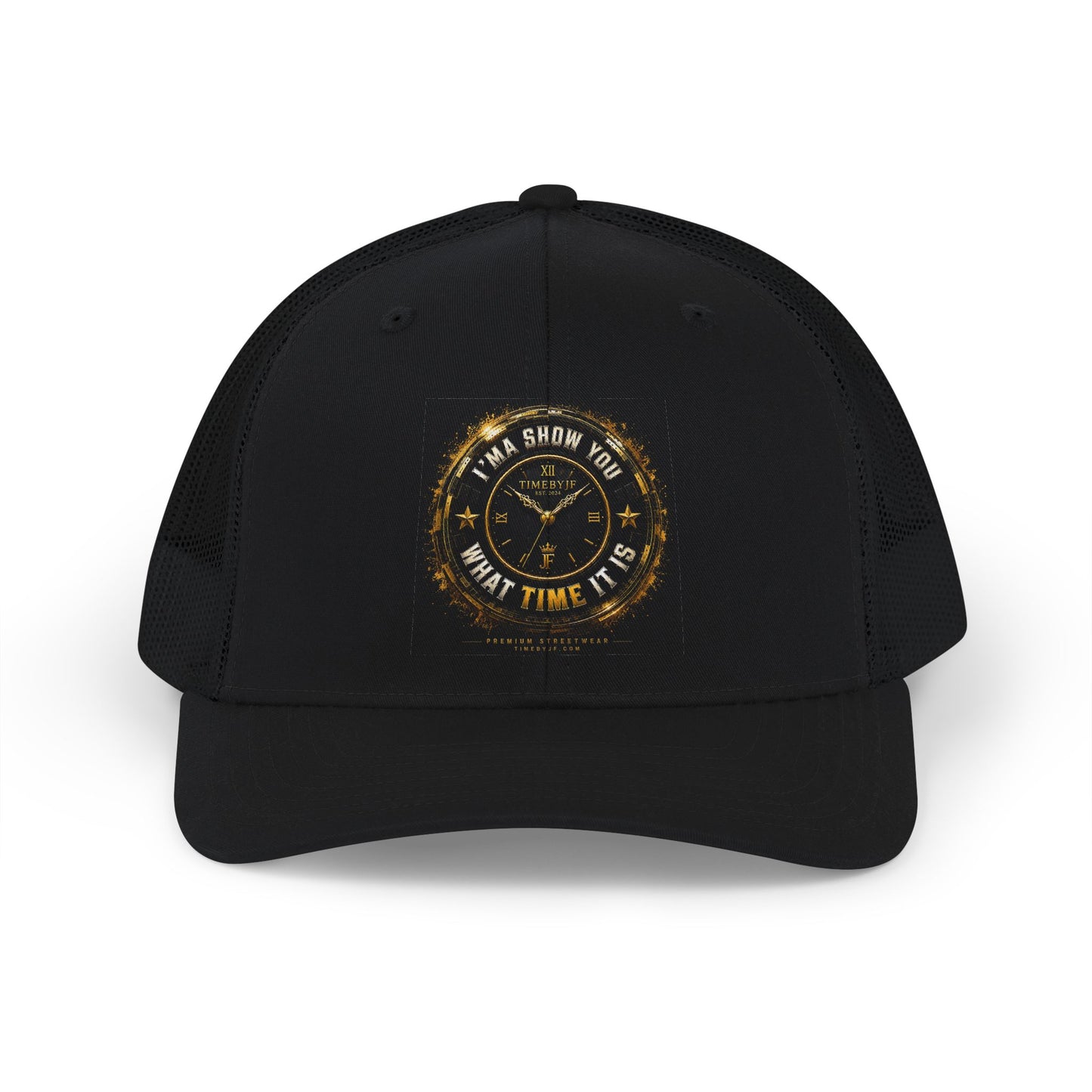 Vintage Dive Watch Patch Snapback Trucker Cap