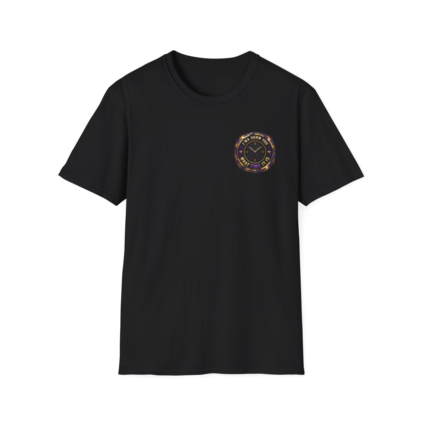 Astrology Clock Tee — "The Stars Know Time" Minimal Horoscope T-Shirt