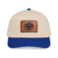 Vintage Compass Leather Patch Baseball Cap