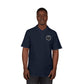 Embroidered Crest Polo Shirt — Classic White Pique
