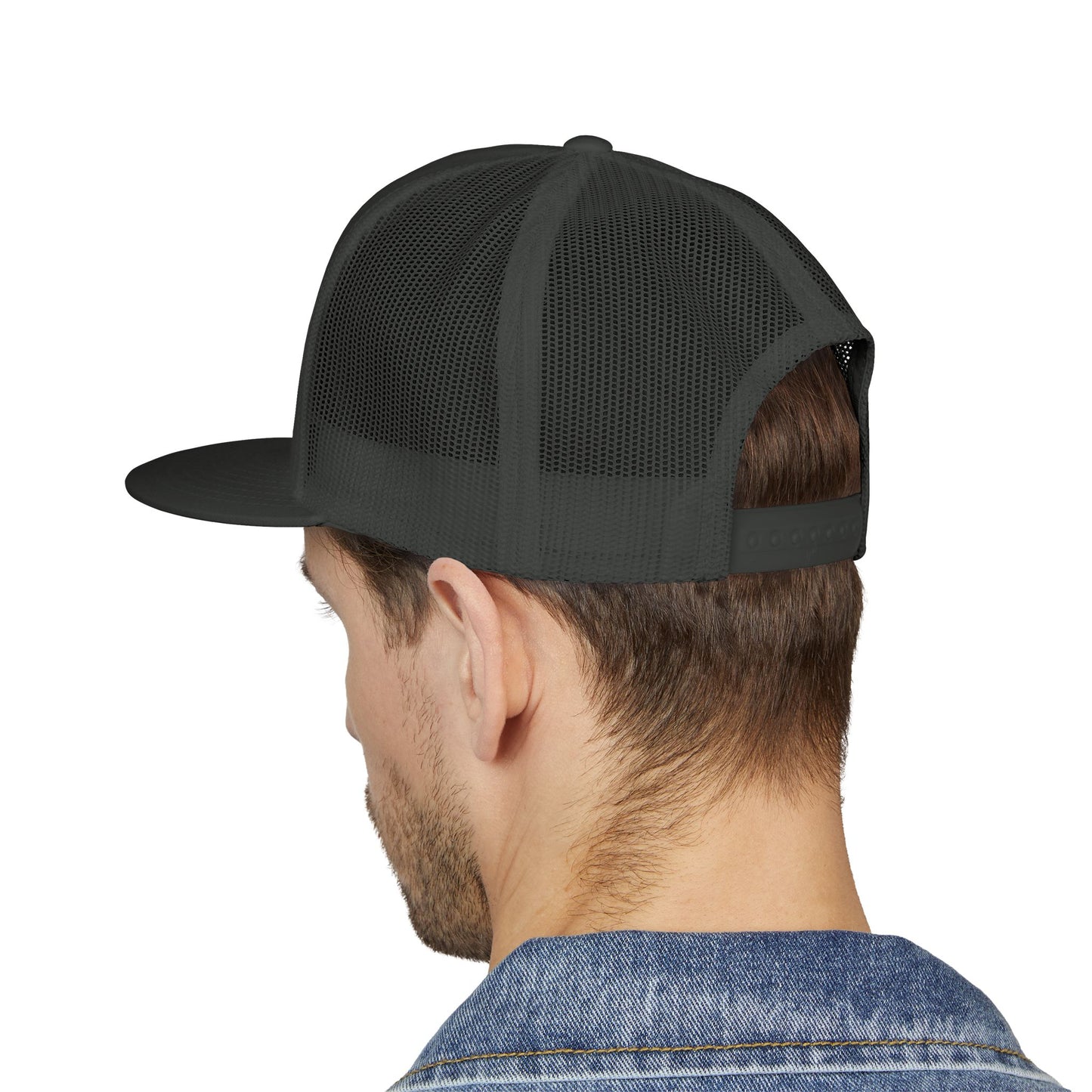 Vintage Sheriff Badge Trucker Cap — "I'ma Show You What Time It Is" Mesh Snapback