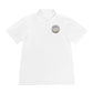 Men's Sport Polo — Vintage Motorcycle Club Crest Chest Logo