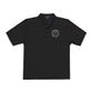 Embroidered Compass Logo Polo — Casual Nautical Work Shirt