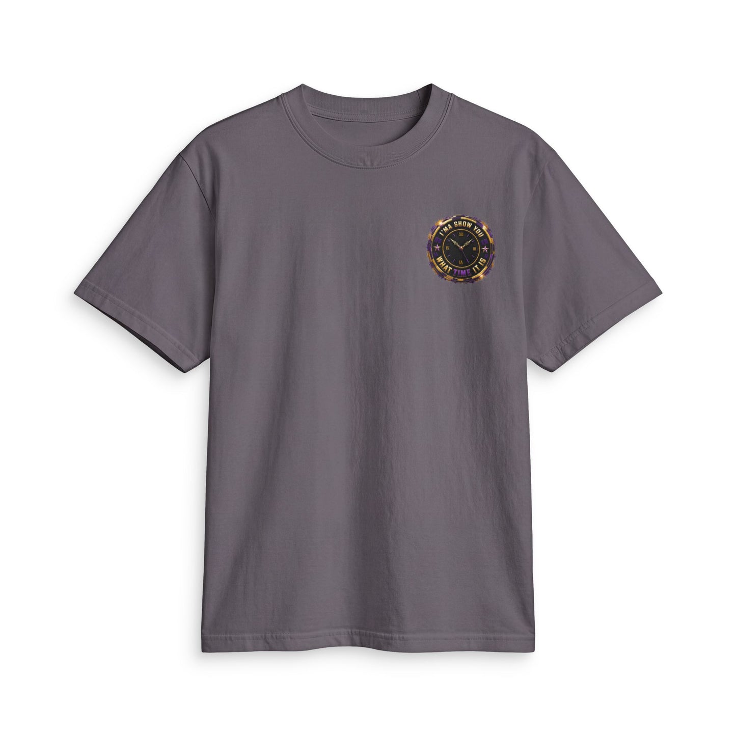 Graphic T-Shirt — 'I'll Show You What Time It Is' Vintage Clock Tee