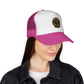 Trucker Cap — Vintage Compass Patch “I’MA SHOW YOU WHAT TIME IT IS”