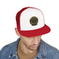 Vintage Sheriff Badge Trucker Cap — "I'ma Show You What Time It Is" Mesh Snapback