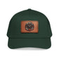 Vintage Compass Leather Patch Baseball Cap