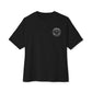 Vintage Patch Logo Tee — Minimal Chest Emblem Casual T‑Shirt