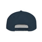 Snapback Hat — Gold Seal Clock Logo Flat Bill Cap