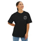 Vintage Patch Logo Tee — Minimal Chest Emblem Casual T‑Shirt