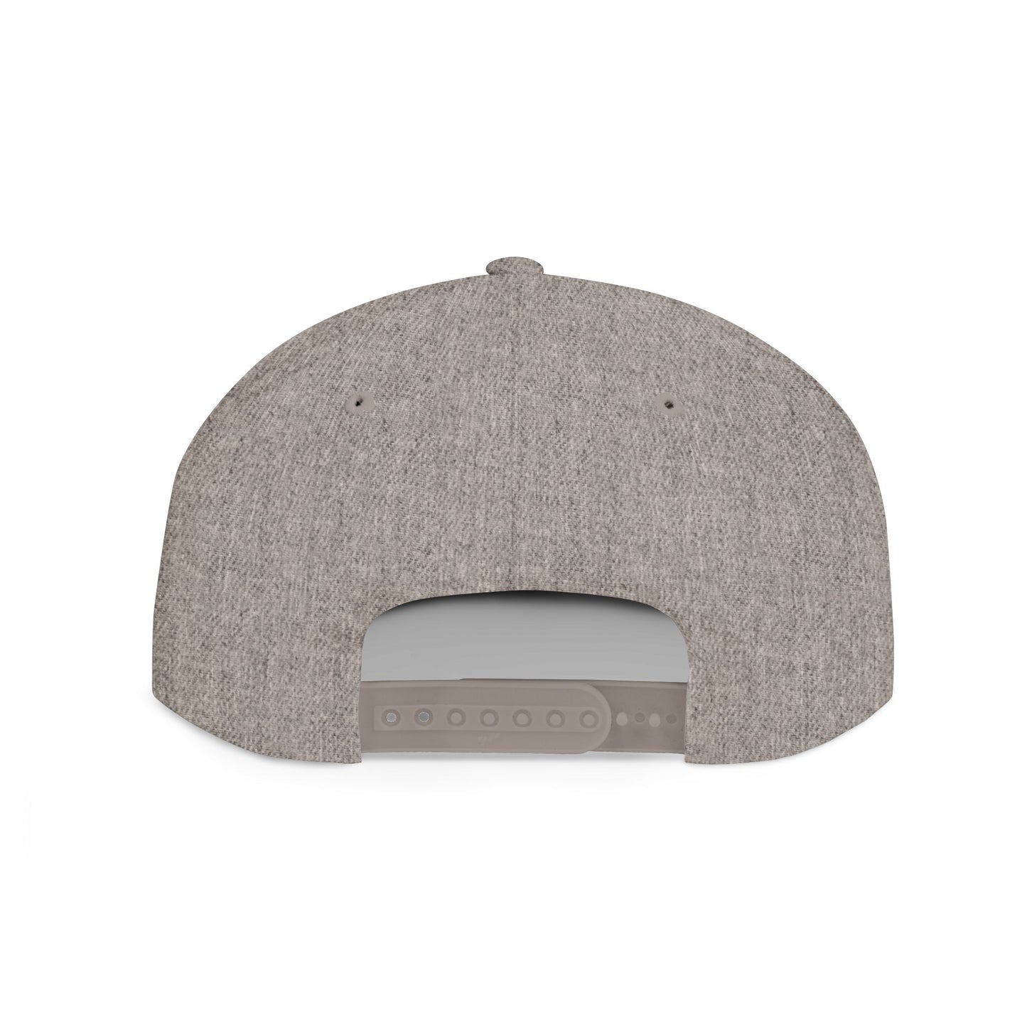 Snapback Hat — Gold Seal Clock Logo Flat Bill Cap