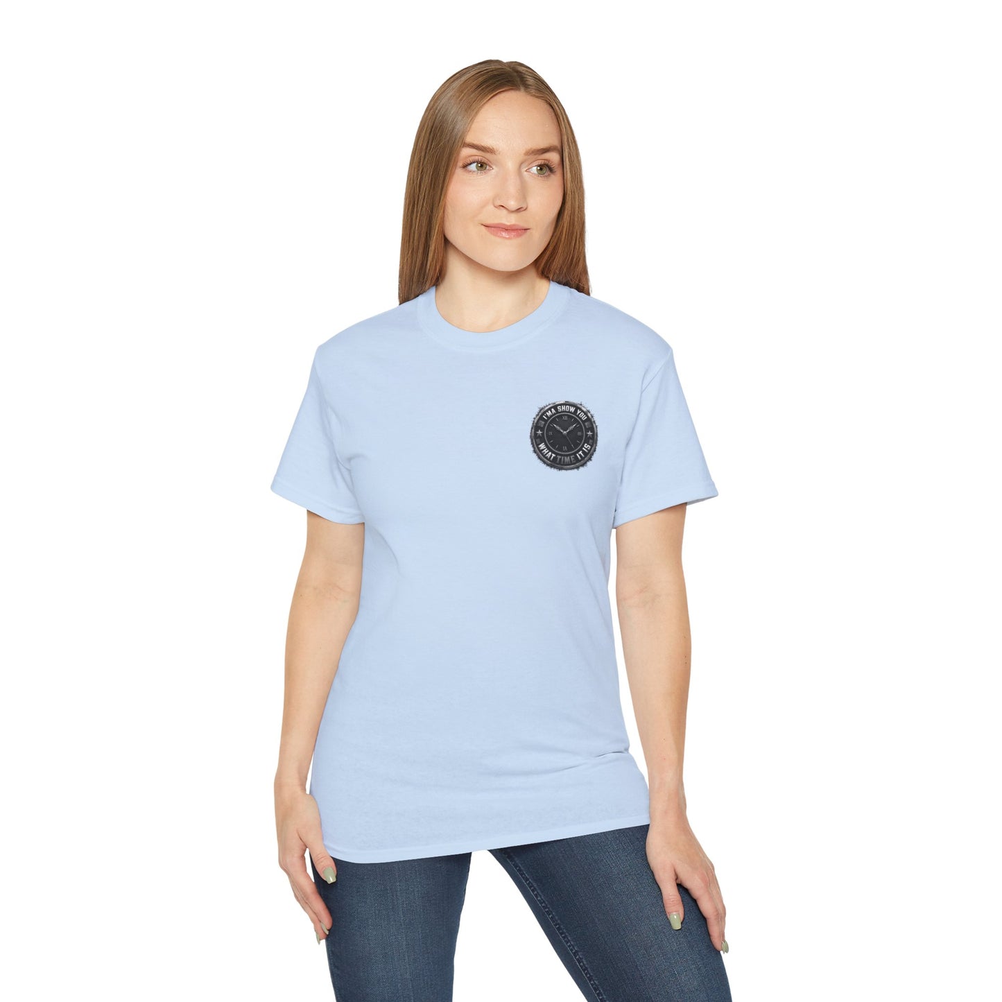 Surf Club Pocket Tee — Retro Wave Logo Cotton T-Shirt