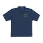 Embroidered Compass Logo Polo — Casual Nautical Work Shirt