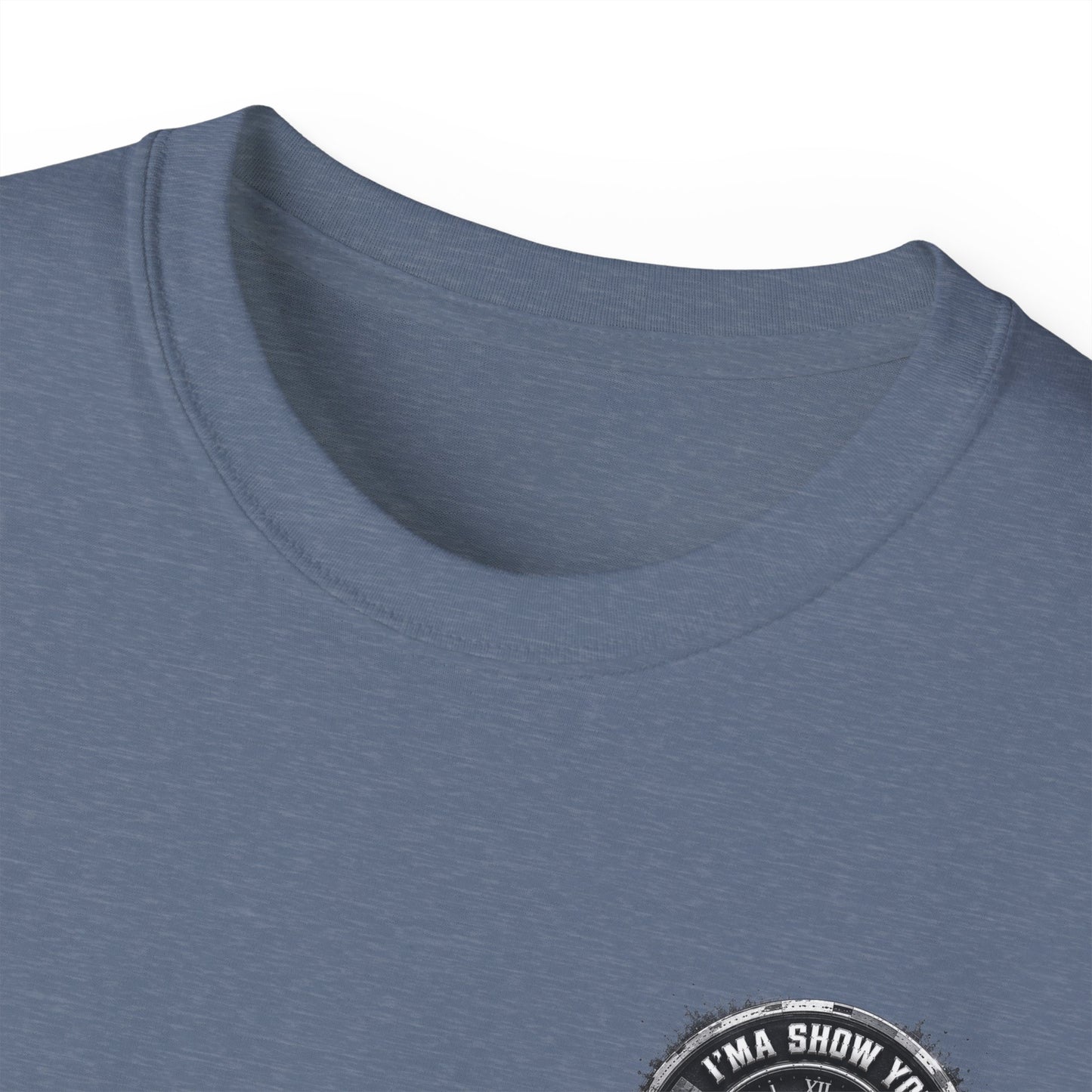 Surf Club Pocket Tee — Retro Wave Logo Cotton T-Shirt