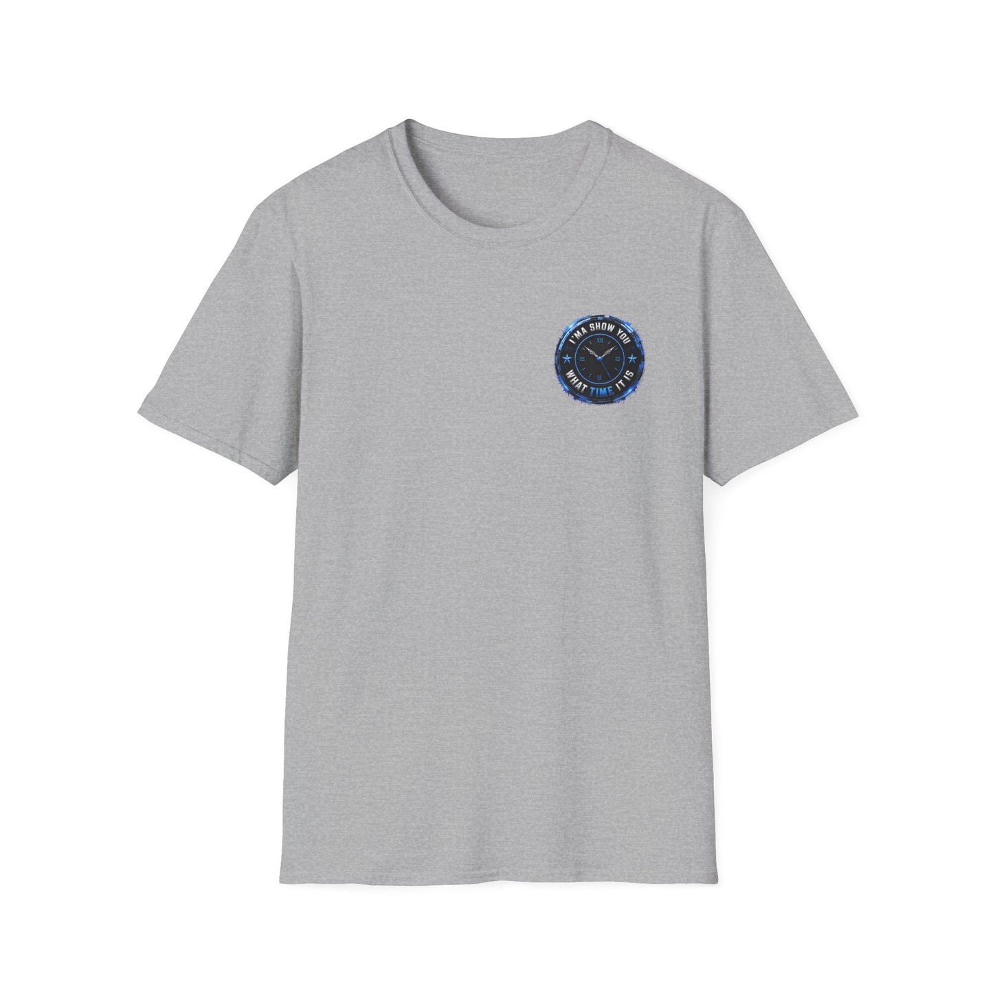 Vintage Compass Badge T-Shirt — "Take Your Time" Minimal Travel Tee