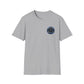 Vintage Compass Badge T-Shirt — "Take Your Time" Minimal Travel Tee
