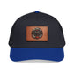 Vintage Compass Leather Patch Baseball Cap