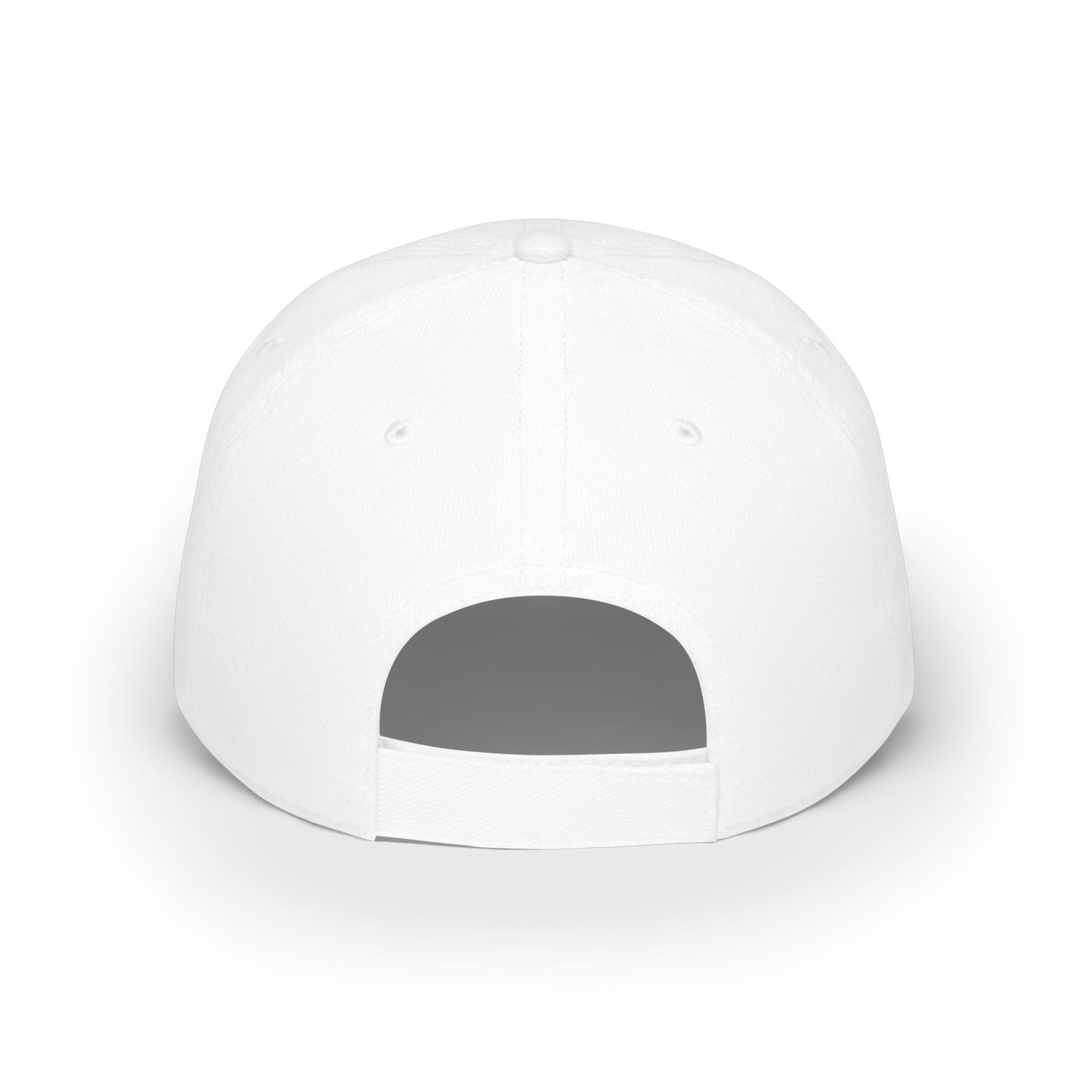 Low Profile Baseball Cap — Vintage Ship Wheel Clock Design