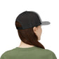 Trucker Cap — Distressed Round Patch 'Don't Ask Me' Vintage Logo