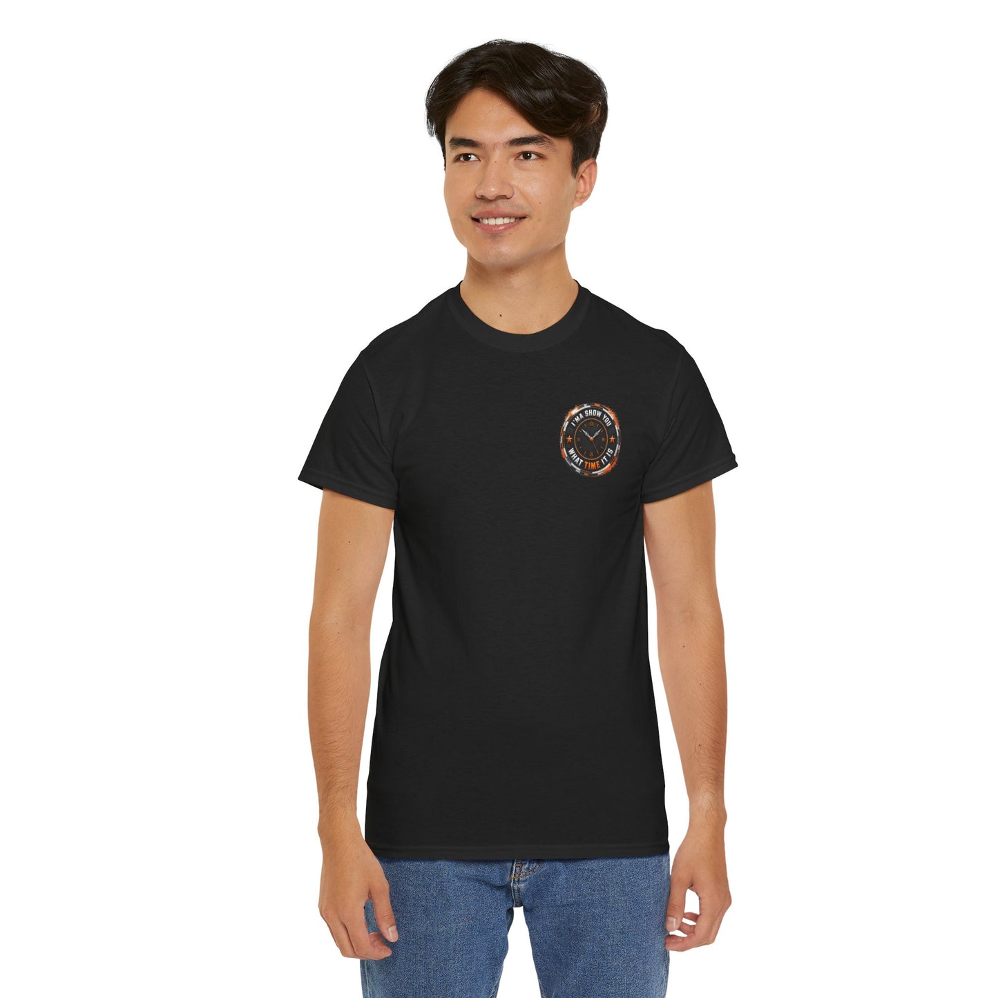 Poker Chip Logo Tee — Vintage Casino Card Night Shirt